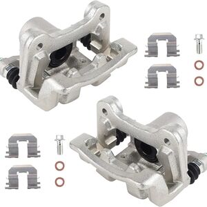 Silver Brake Caliper Set